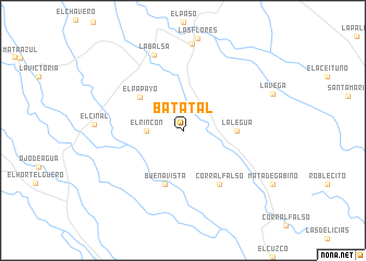 map of Batatal