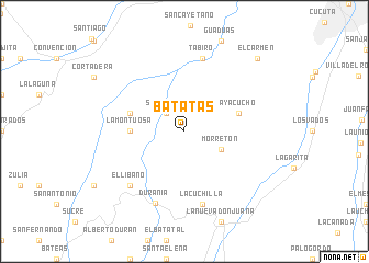 map of Batatas