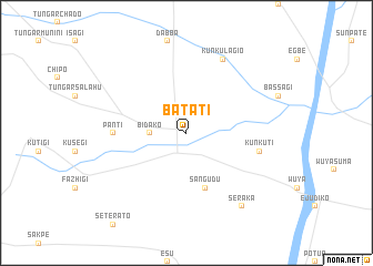 map of Batati