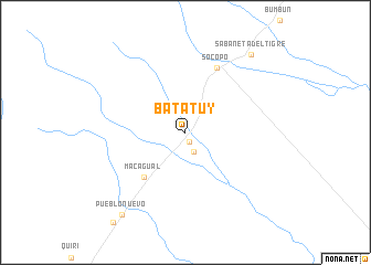 map of Batatuy