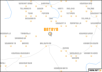 map of Bataya
