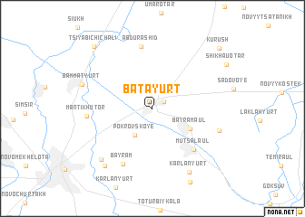 map of Batayurt