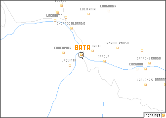 map of Bata
