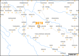 map of Bata