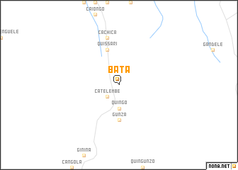 map of Bata