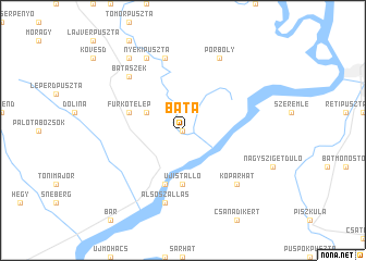 map of Báta