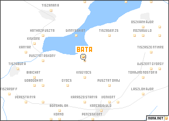 map of Bata
