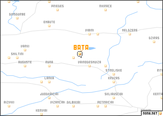 map of Bāta