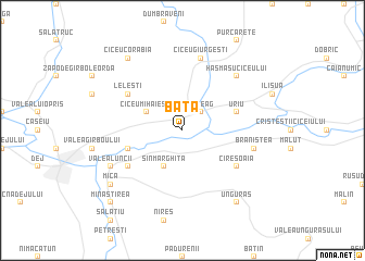 map of Baţa