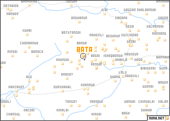 map of Bāta