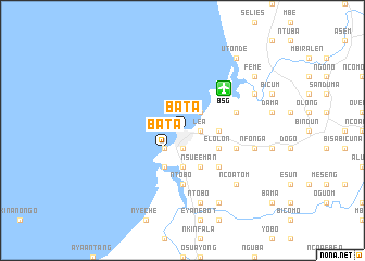 map of Bata