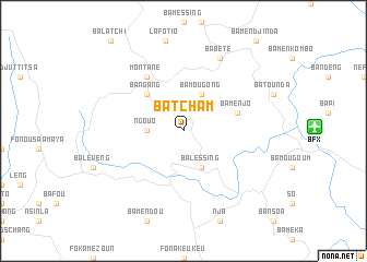 map of Batcham