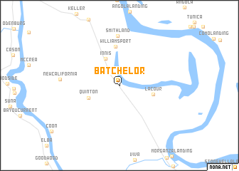 map of Batchelor