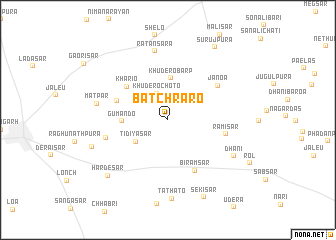 map of Batchrāro