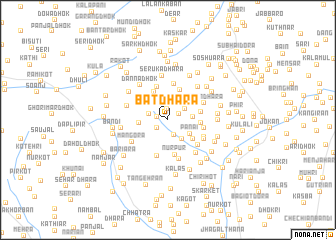 map of Bāt Dhara