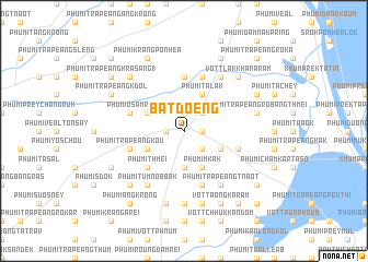 map of Băt Dœ̆ng