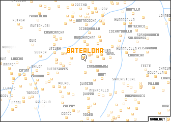 map of Batealoma