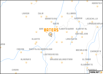 map of Bateas