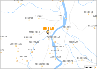 map of Batea