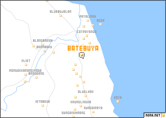 map of Batebuya