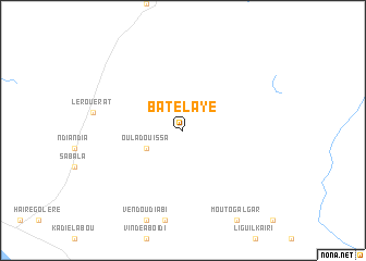 map of Baté Layé