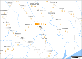 map of Batela