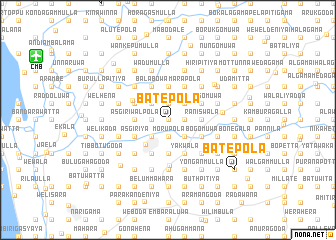 map of Batepola