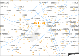 map of Batera