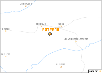 map of Baterno