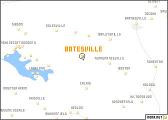 map of Batesville