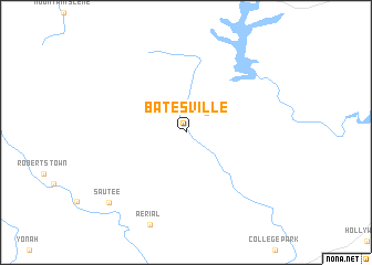 map of Batesville