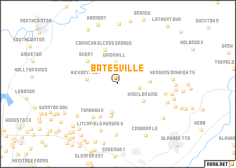 map of Batesville