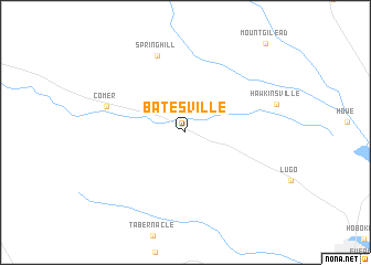 map of Batesville