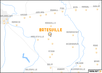 map of Batesville