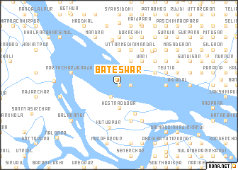 map of Bateswar