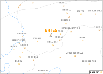 map of Bates