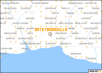 map of Batey Bobadilla