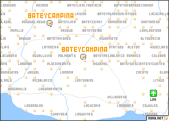 map of Batey Campiña