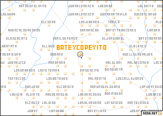 map of Batey Copeyito