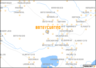 map of Batey Cuatro