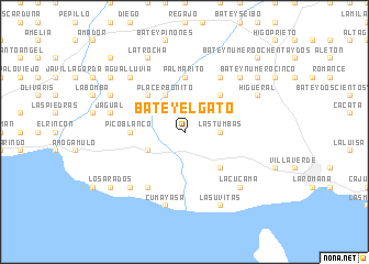 map of Batey El Gato