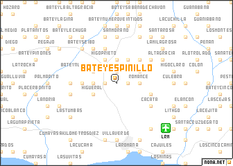 map of Batey Espinillo