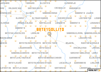 map of Batey Gollito