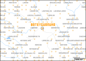 map of Batey Guanuma