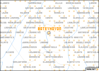 map of Batey Hoyón