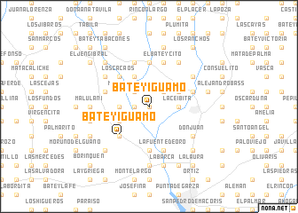 map of Batey Iguamo