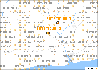 map of Batey Iguamo