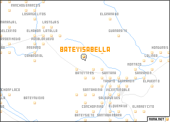 map of Batey Isabella