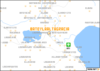 map of Batey La Altagracia