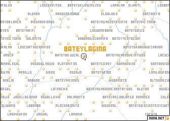 map of Batey La Gina